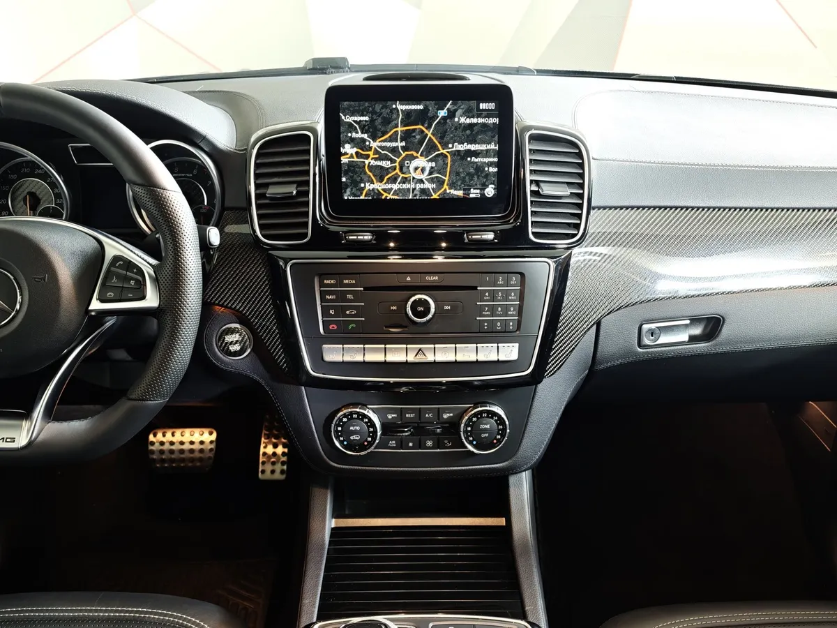Mercedes-Benz GLE Купе AMG 63 4MATIC 7G-TRONIC (557 л.с.) Черный в АВИЛОН. Слайд №15