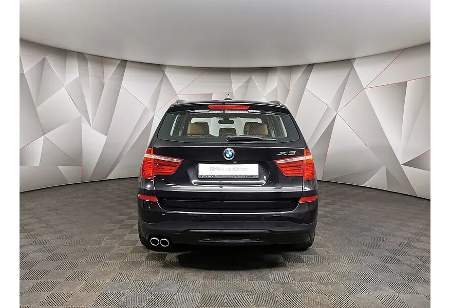 BMW X3 xDrive28i AT (245 л.с.) Черный в АВИЛОН. Слайд №8
