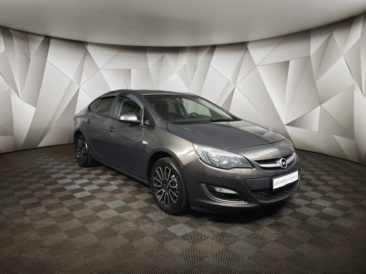 Opel Astra 1.4 Turbo AT (140 л.с.) Серый в АВИЛОН. Слайд №3