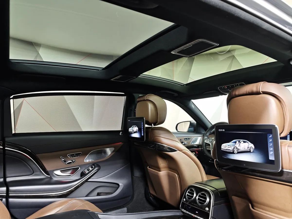 Mercedes-Benz S-Класс S 450 9G-Tronic 4Matic (367 л.с.) Серый в АВИЛОН. Слайд №28