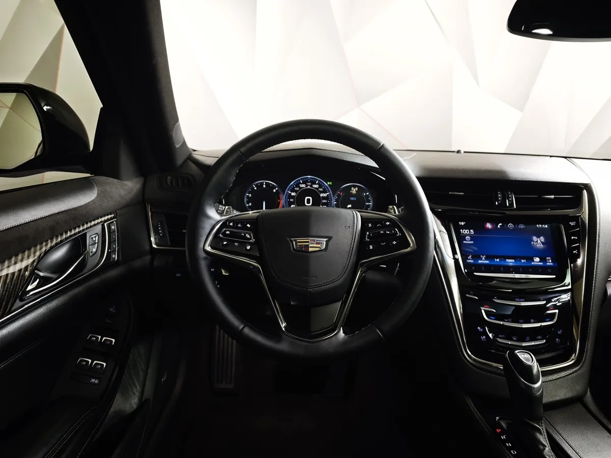 Cadillac CTS 2.0 AT AWD (276 л.с.) Luxury Черный в АВИЛОН. Слайд №19