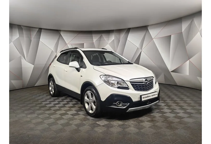 Opel Mokka 1.4 Turbo AT (140 л.с.) Белый в АВИЛОН. Слайд №3
