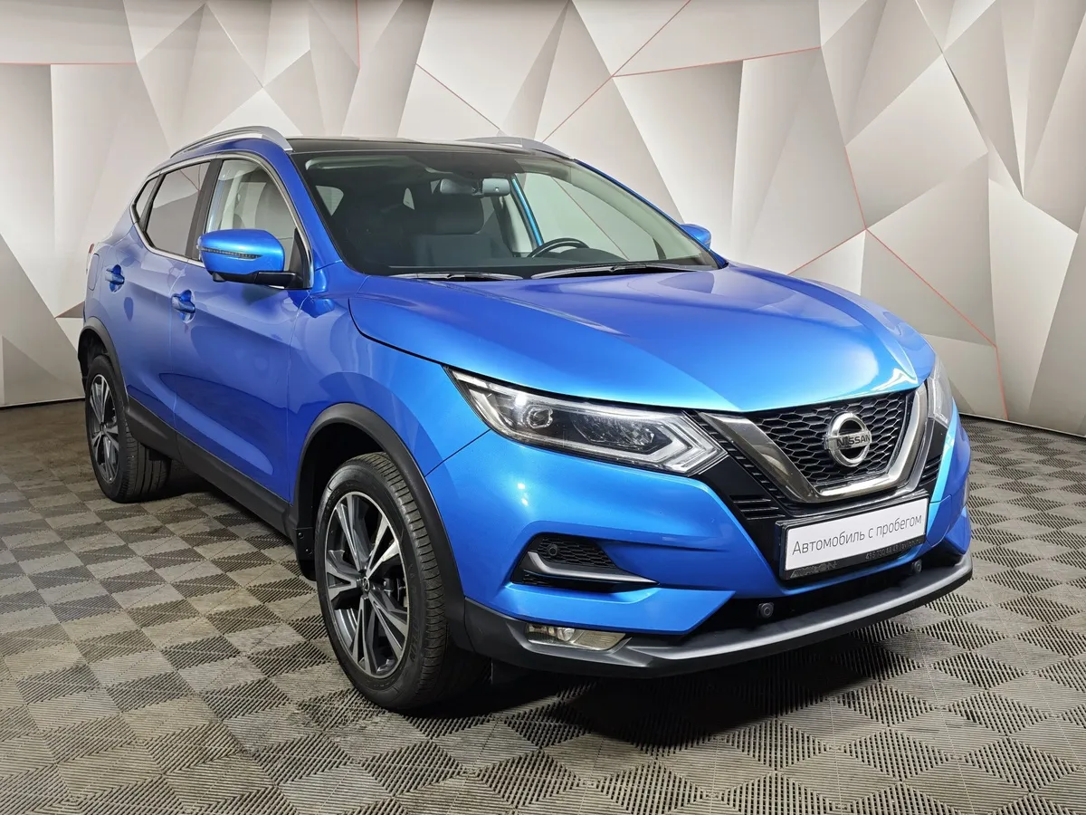 Nissan Qashqai 2.0 CVT (144 л.с.) Синий в АВИЛОН. Слайд №3