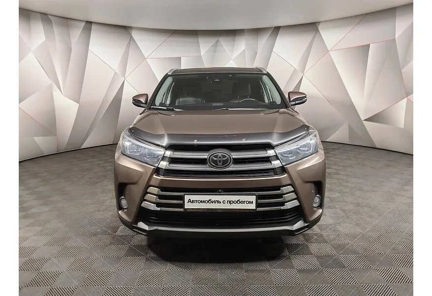 Toyota Highlander 3.5 AT AWD (249 л.с.) Престиж Коричневый в АВИЛОН. Слайд №7