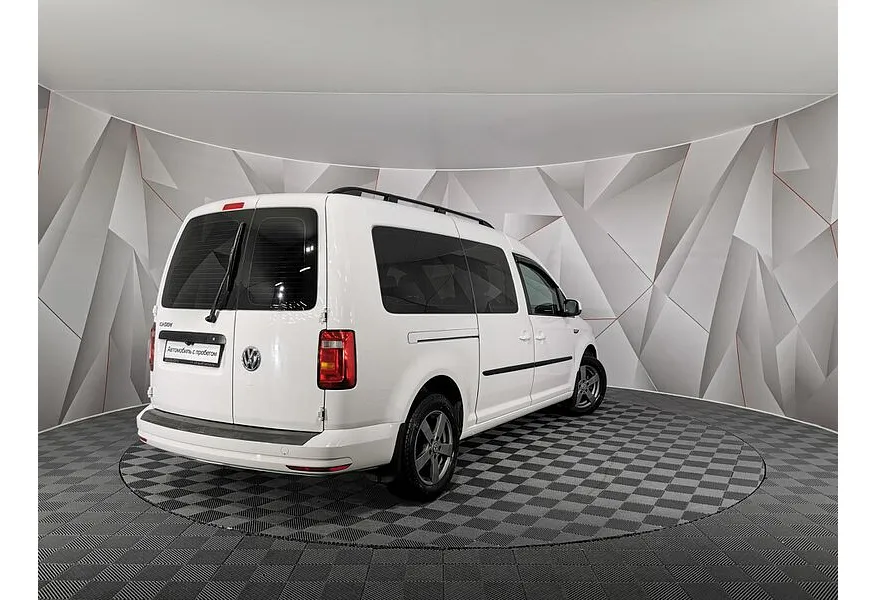 Volkswagen Caddy 2.0 TDI DSG (140 л.с.) Comfortline (7 мест) Белый в АВИЛОН. Слайд №2