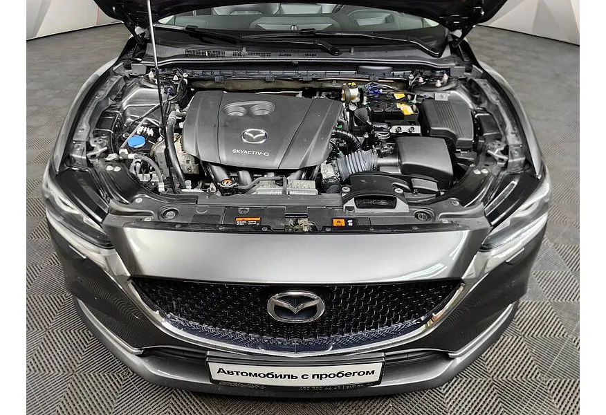 Mazda 6 2.5 SKYACTIV-G AT (192 л.с.) Supreme Plus Серый в АВИЛОН. Слайд №11