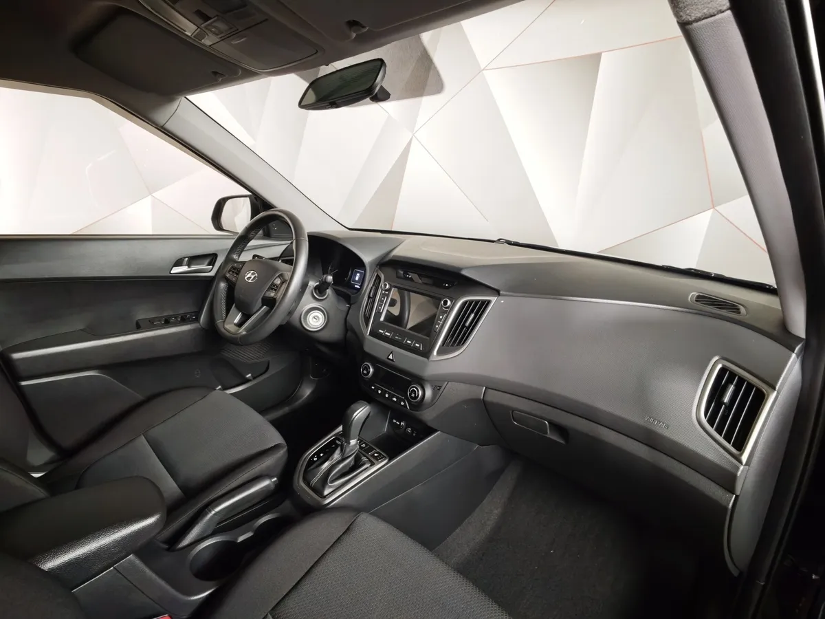 Hyundai Creta 2.0 AT (149 л.с.) Travel Черный в АВИЛОН. Слайд №13