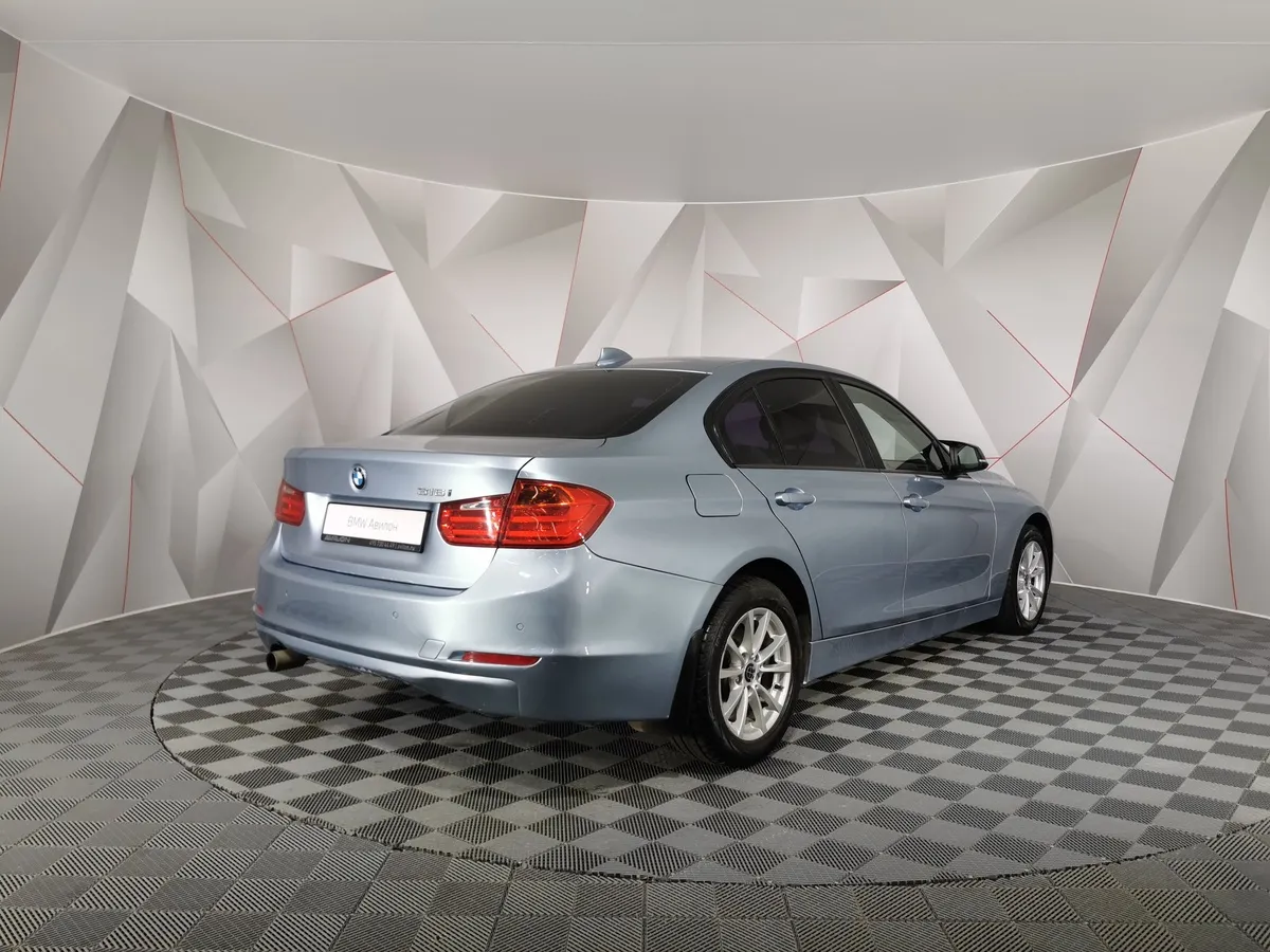 BMW 3 серия 316i AT (136 л.с.) Голубой в АВИЛОН. Слайд №2