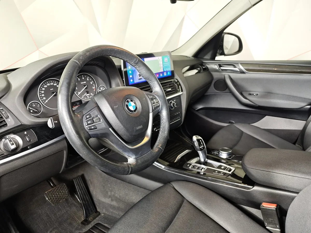 BMW X3 xDrive20i AT (184 л.с.) Черный в АВИЛОН. Слайд №12