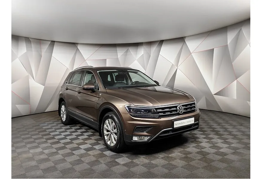 Volkswagen Tiguan 2.0 TDI 4Motion DSG (150 л.с.) Comfortline Коричневый в АВИЛОН. Слайд №2