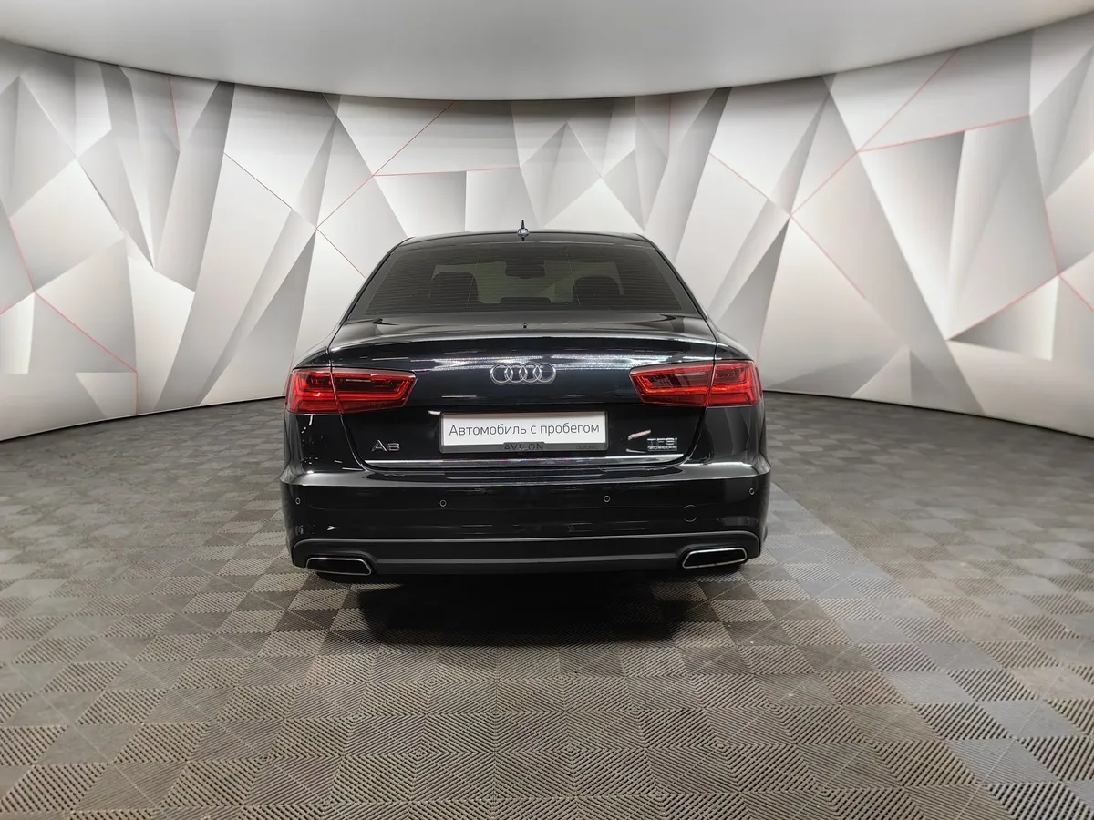 Audi A6 2.0 TFSI S tronic quattro (249 л.с.) Business Черный в АВИЛОН. Слайд №8