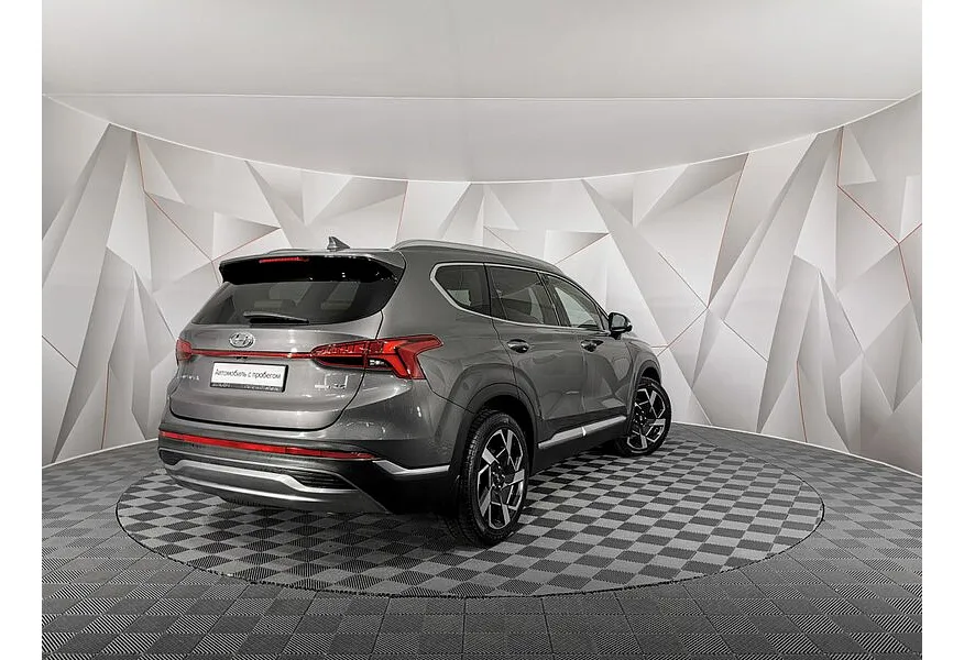 Hyundai Santa Fe 3.5 AWD 8AT (249 л.с.) High-Tech (7 мест) Серый в АВИЛОН. Слайд №2