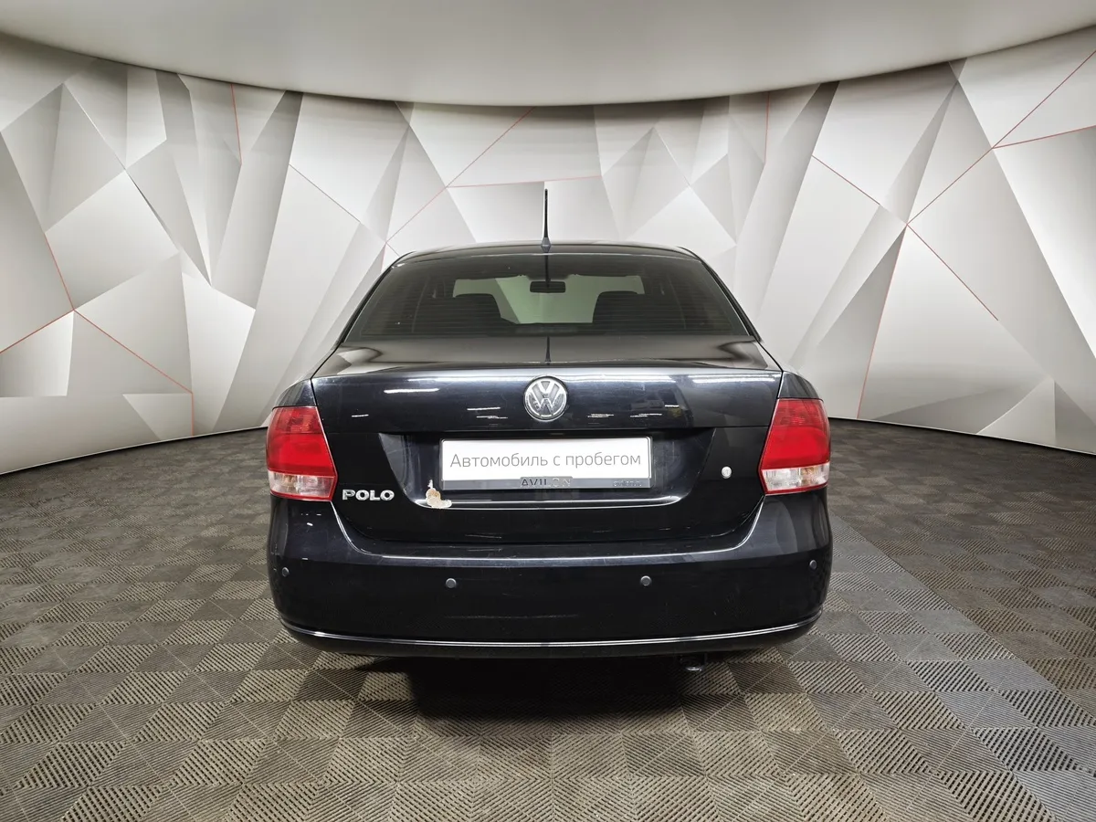 Volkswagen Polo 1.6 MPI AT (110 л.с.) Highline Черный в АВИЛОН. Слайд №8