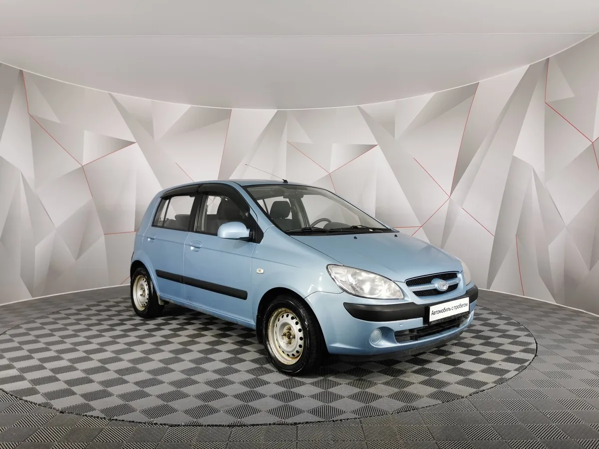 Hyundai Getz 1.4 MT (97 л.с.) Голубой в АВИЛОН. Слайд №3