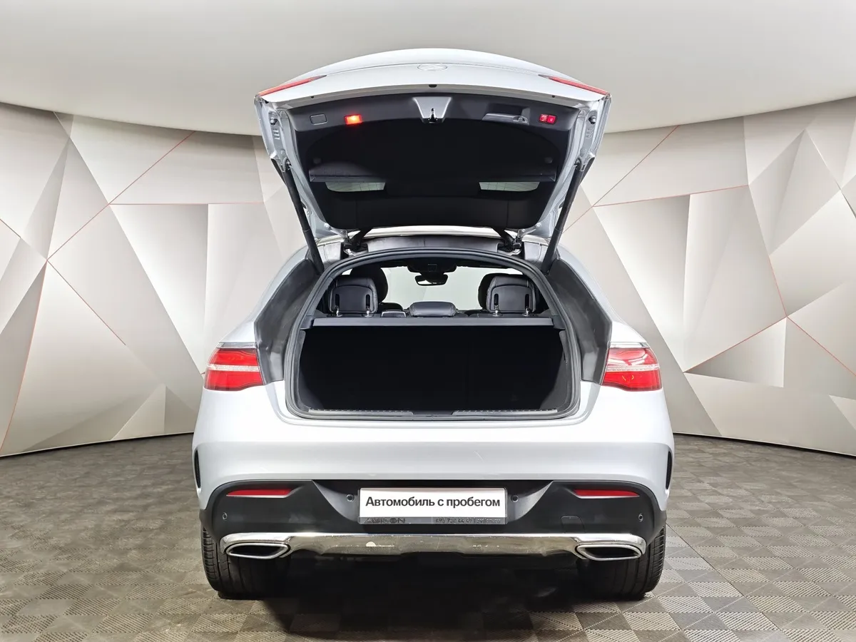 Mercedes-Benz GLE Купе 350 d 4MATIC 9G-TRONIC (249 л.с.) Особая серия Серебристый в АВИЛОН. Слайд №12