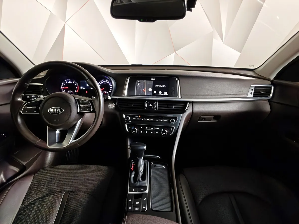 Kia Optima 2.4 GDI AT (188 л.с.) Luxe Коричневый в АВИЛОН. Слайд №13