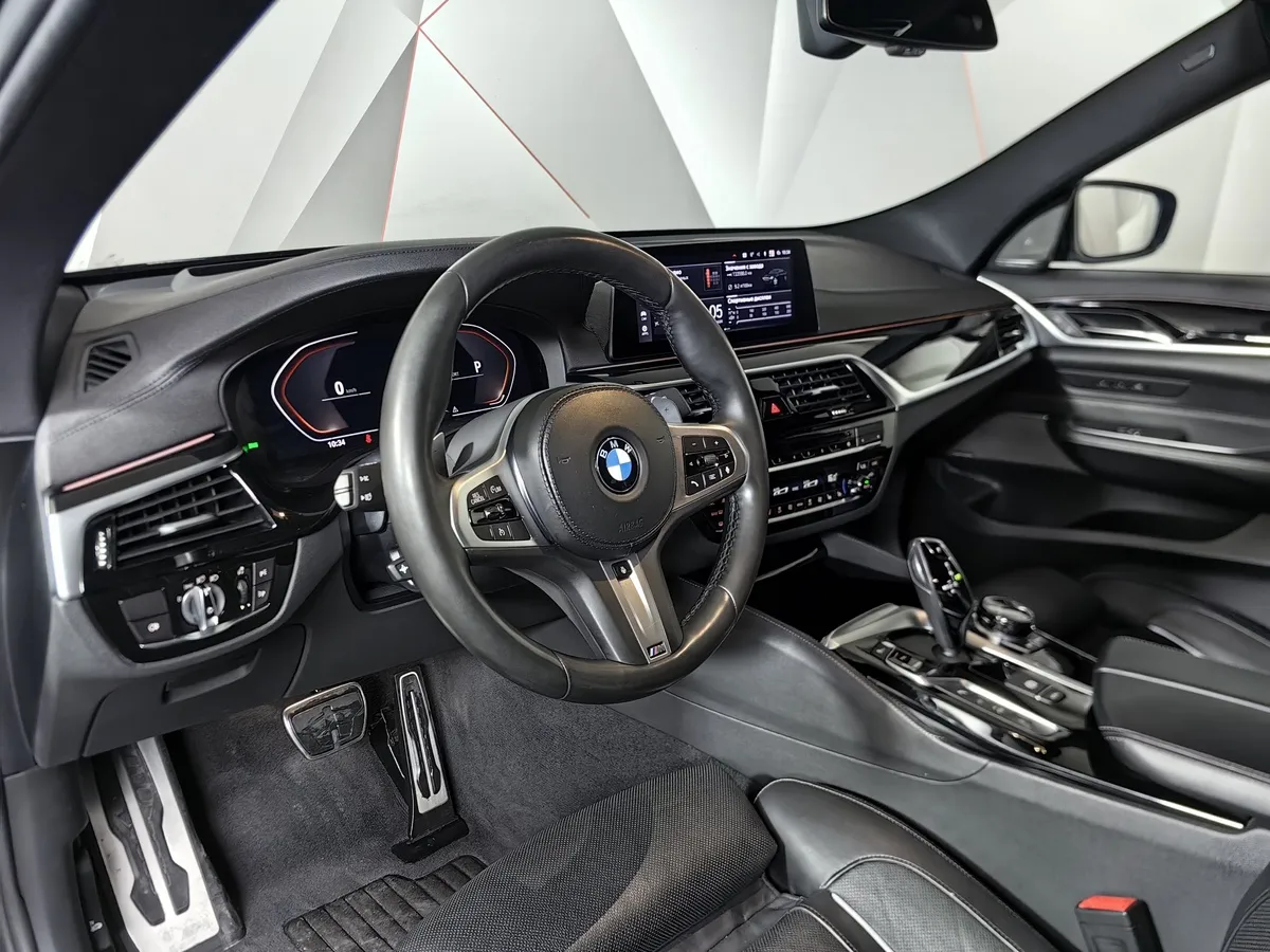 BMW 6 серия 630d xDrive Steptronic (249 л.с.) Черный в АВИЛОН. Слайд №12