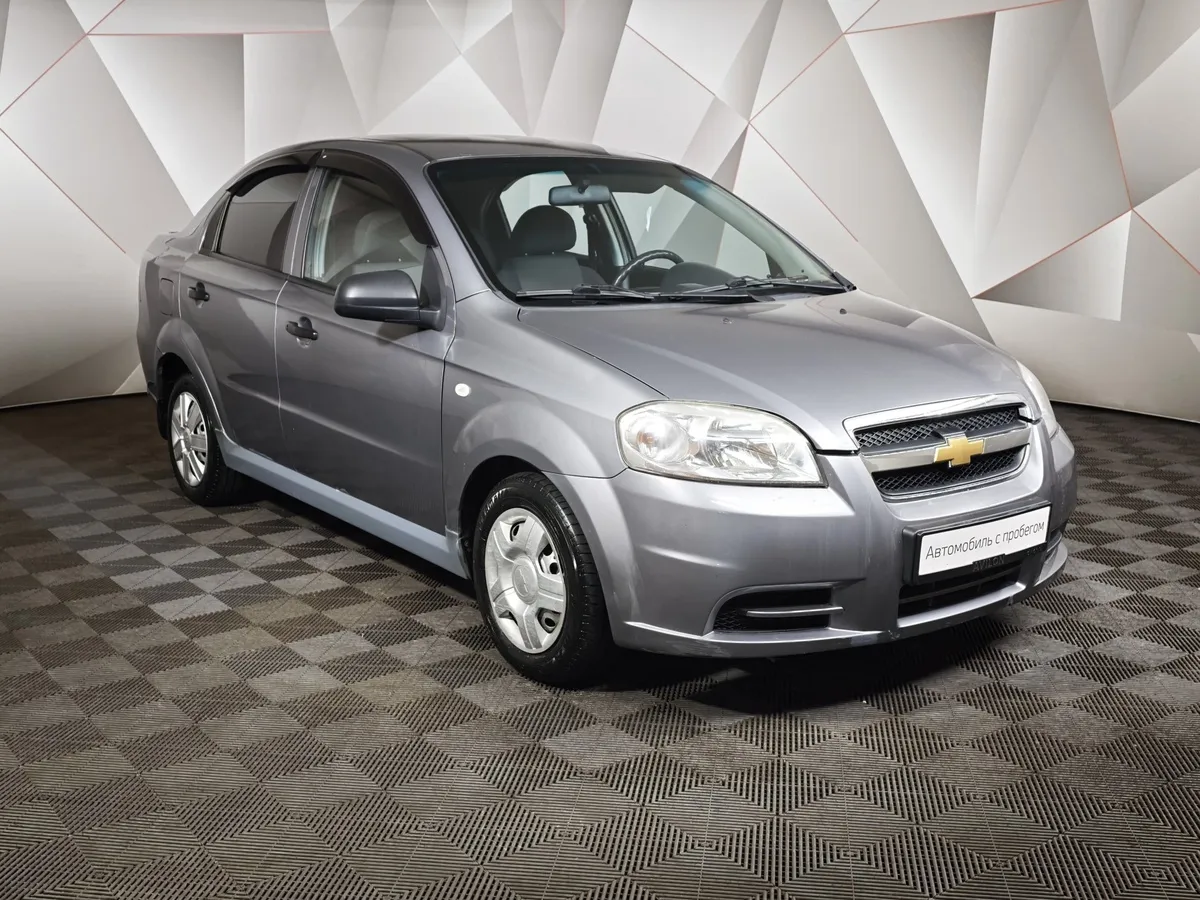 Chevrolet Aveo 1.2 MT (84 л.с.) Серый в АВИЛОН. Слайд №3