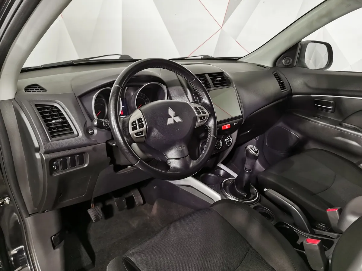 Mitsubishi ASX 1.6 MT 2WD (117 л.с.) Черный в АВИЛОН. Слайд №17