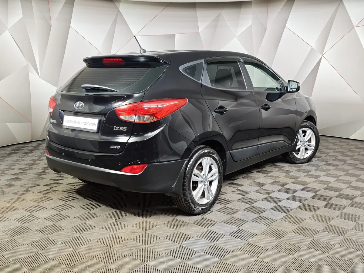 Hyundai ix35 2.0 AT 4WD (150 л.с.) Comfort Черный в АВИЛОН. Слайд №2