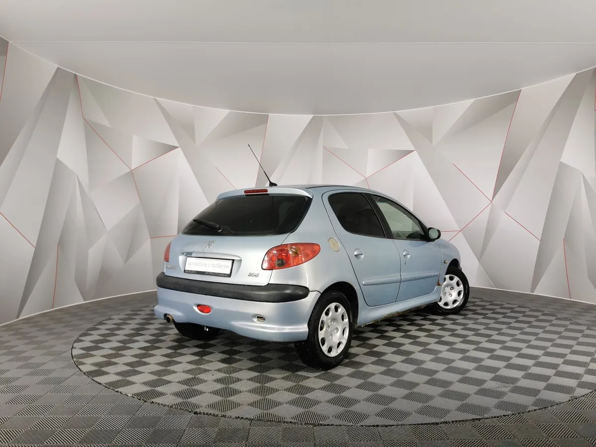 Peugeot 206 1.4 AT (75 л.с.) Серый в АВИЛОН. Слайд №2