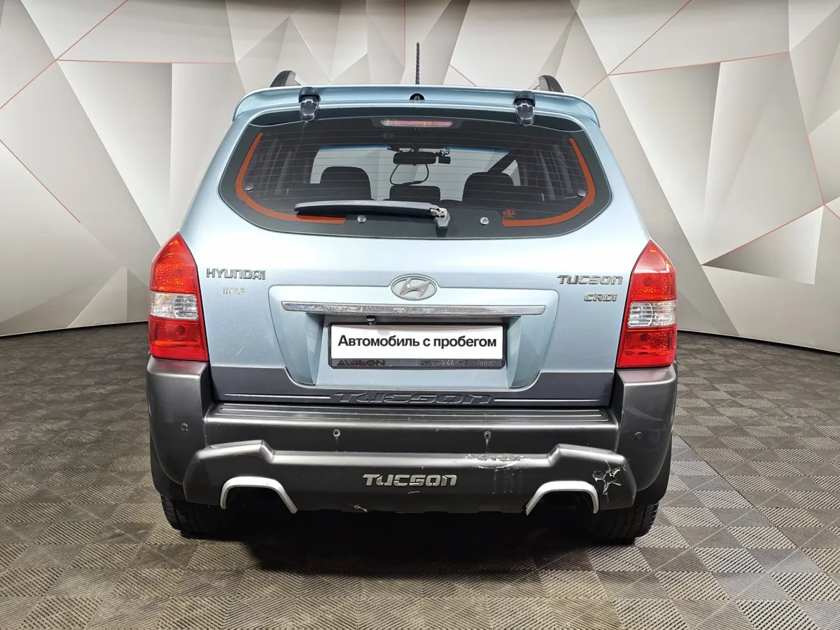 Hyundai Tucson 2.0 CRDI AT 2WD (112 л.с.) Голубой в АВИЛОН. Слайд №8