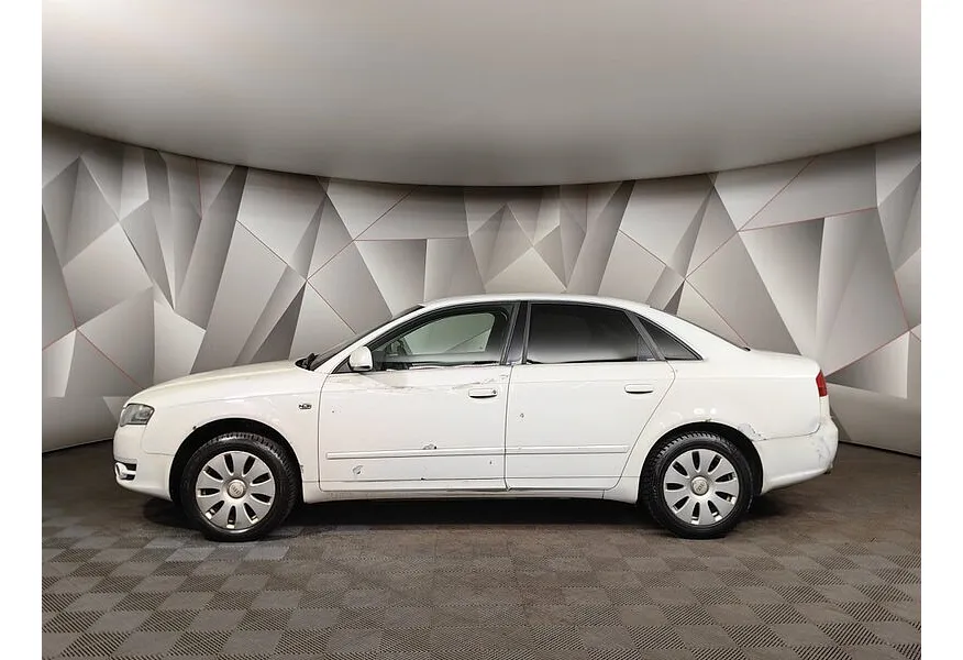 Audi A4 2.0 multitronic (130 л.с.) Белый в АВИЛОН. Слайд №5