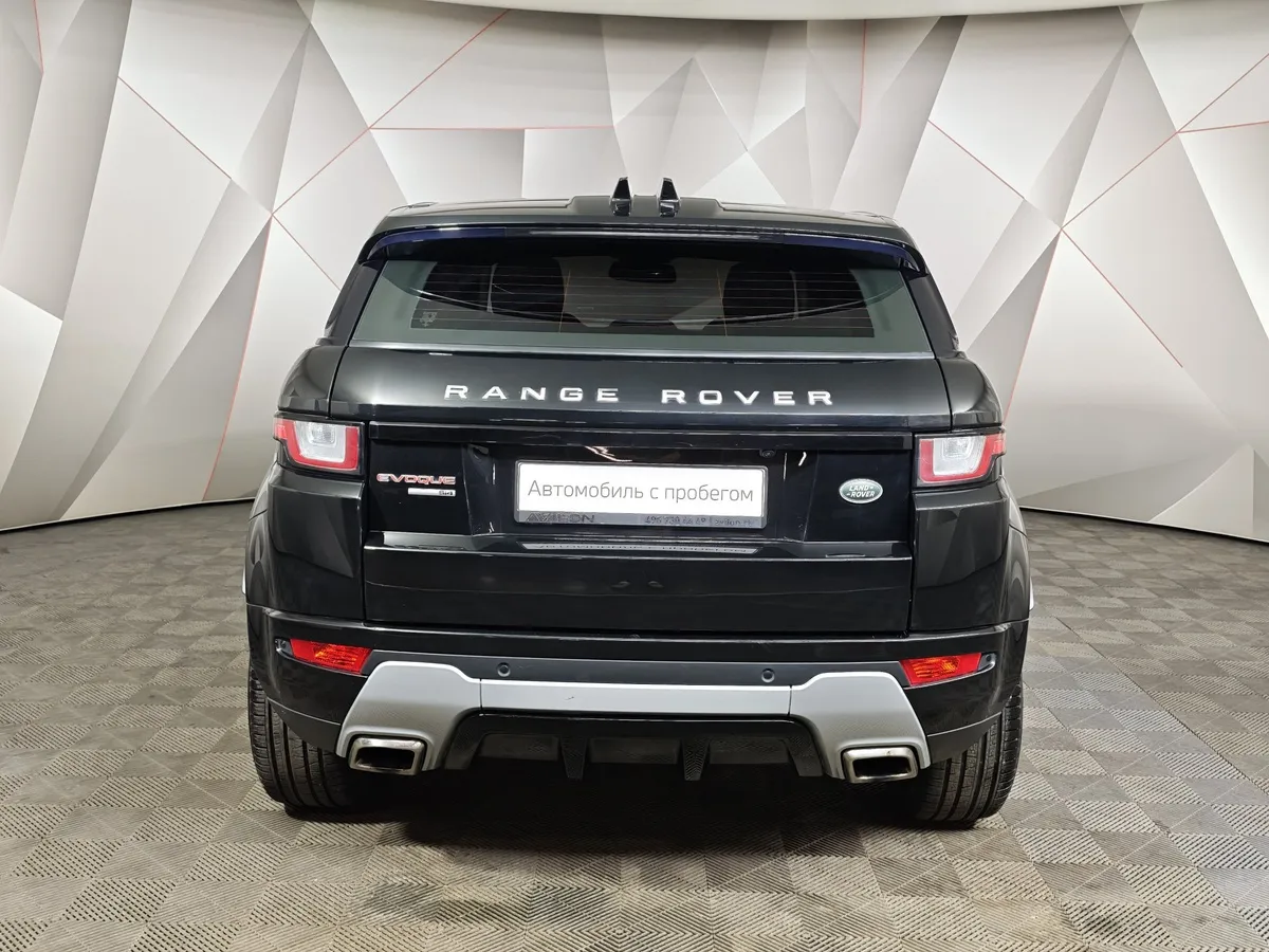 Land Rover Range Rover Evoque 2.0 Si4 AT AWD (240 л.с.) SE Dynamic Черный в АВИЛОН. Слайд №8