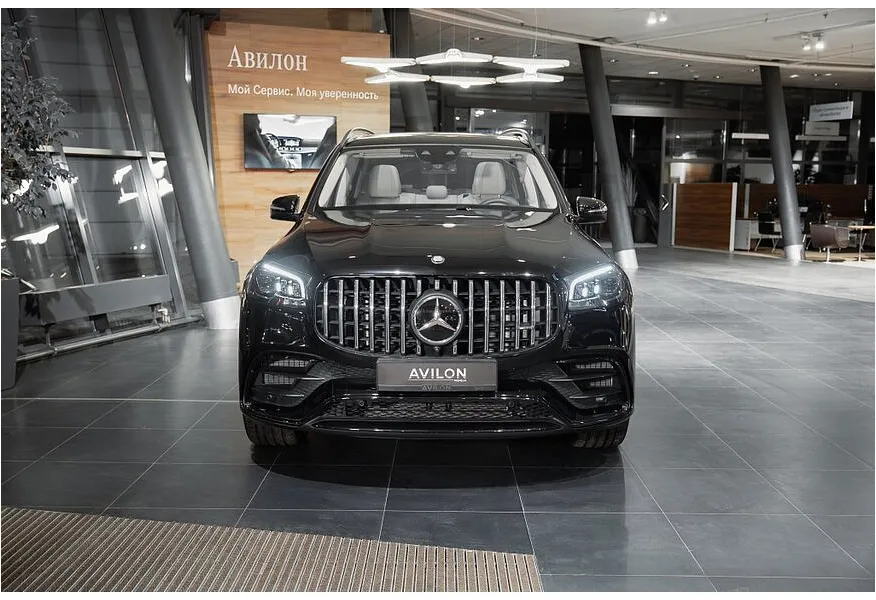 Mercedes-Benz GLS 63 4MATIC PLUS 9G-TRONIC (612 л.с.) Черный в АВИЛОН. Слайд №2