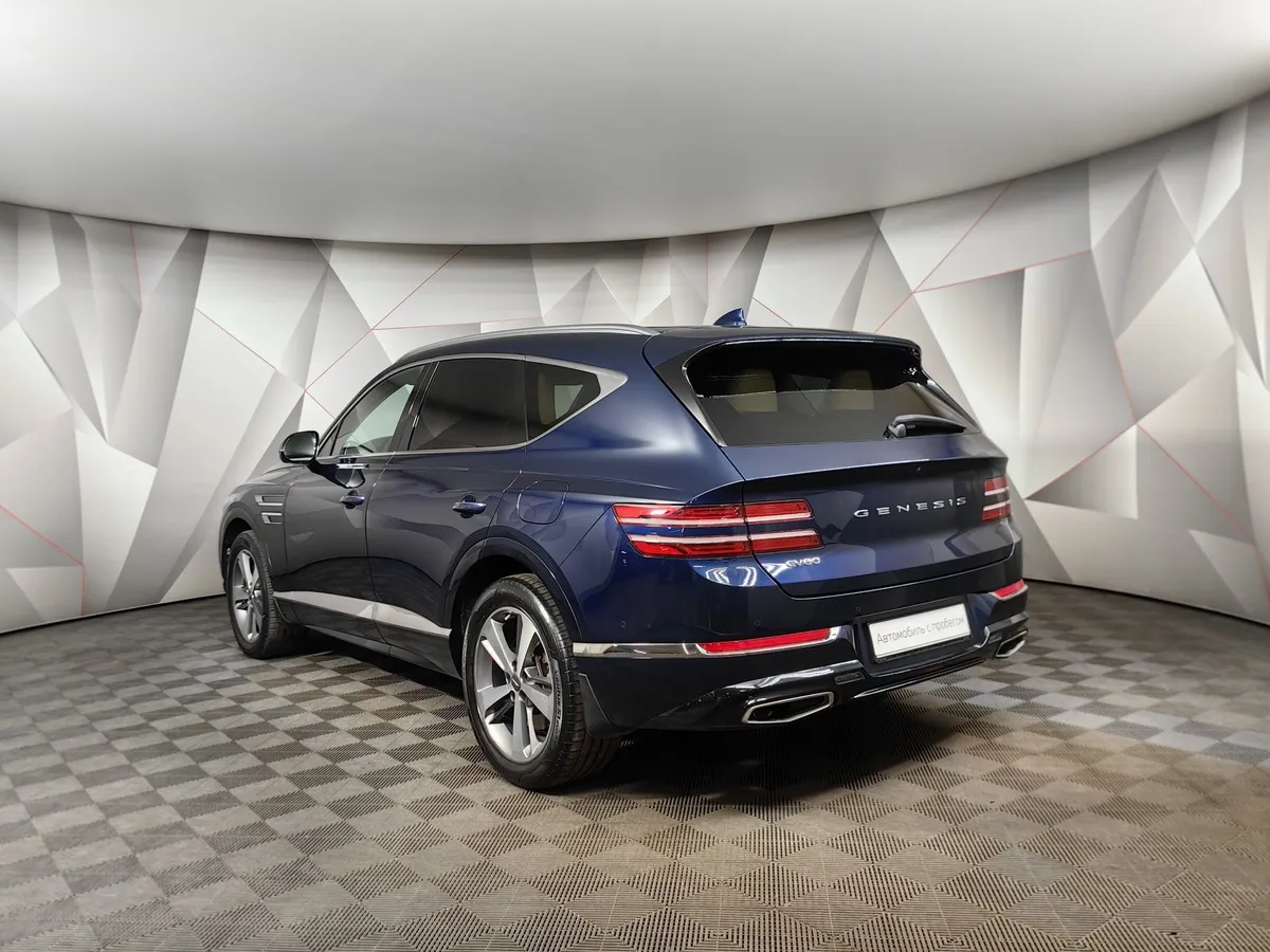 Genesis GV80 2.5 T-GDI 8AT 4WD 7 мест (249 л.с.) Luxury Синий в АВИЛОН. Слайд №4