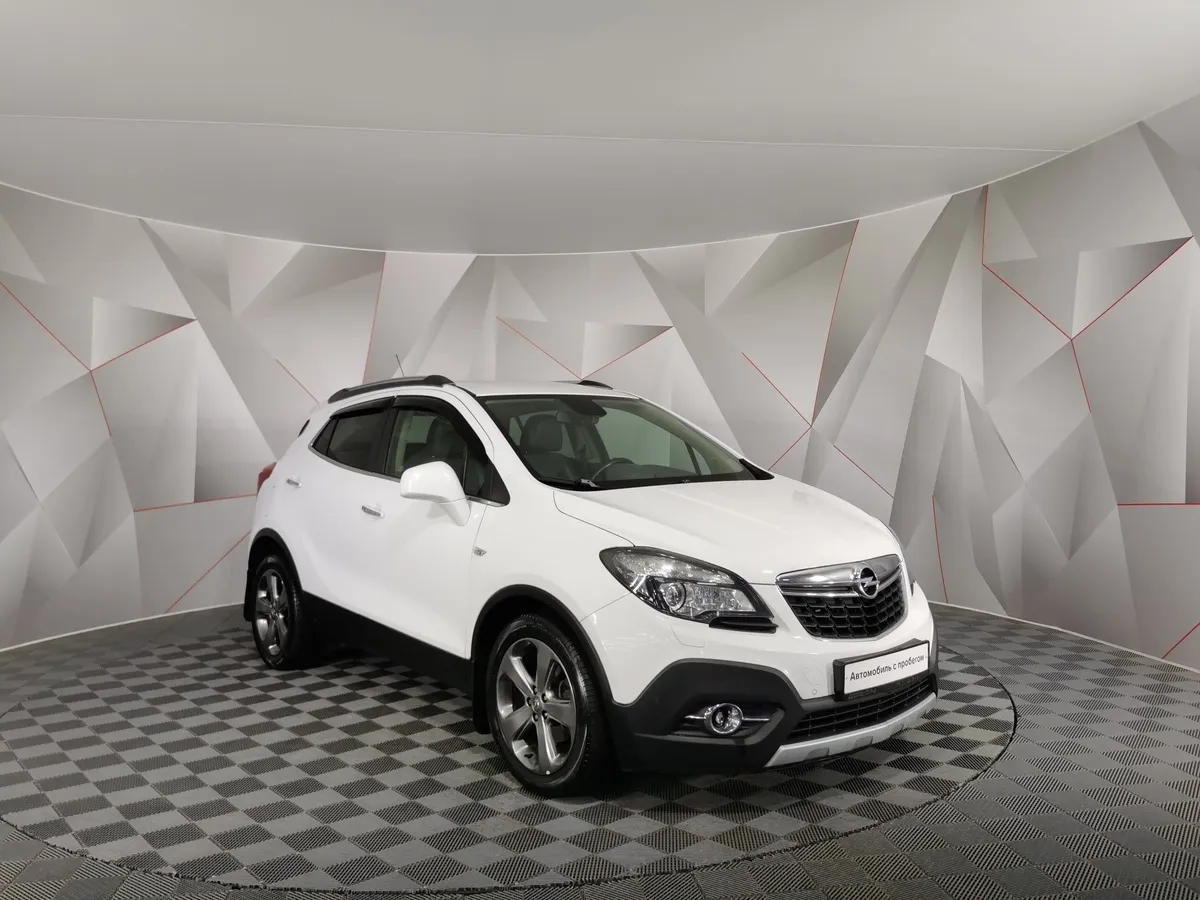 Opel Mokka 1.8 AT AWD (140 л.с.) Cosmo Белый в АВИЛОН. Слайд №3