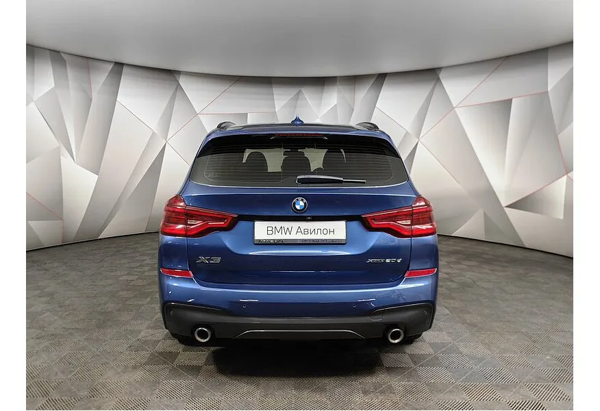 BMW X3 xDrive20d AT (190 л.с.) M Sport Синий в АВИЛОН. Слайд №4