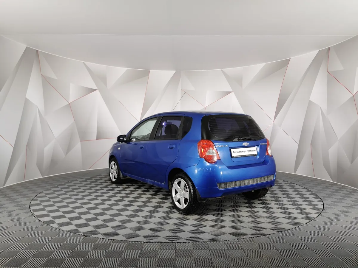 Chevrolet Aveo 1.4i MT (82 л.с.) Синий в АВИЛОН. Слайд №4