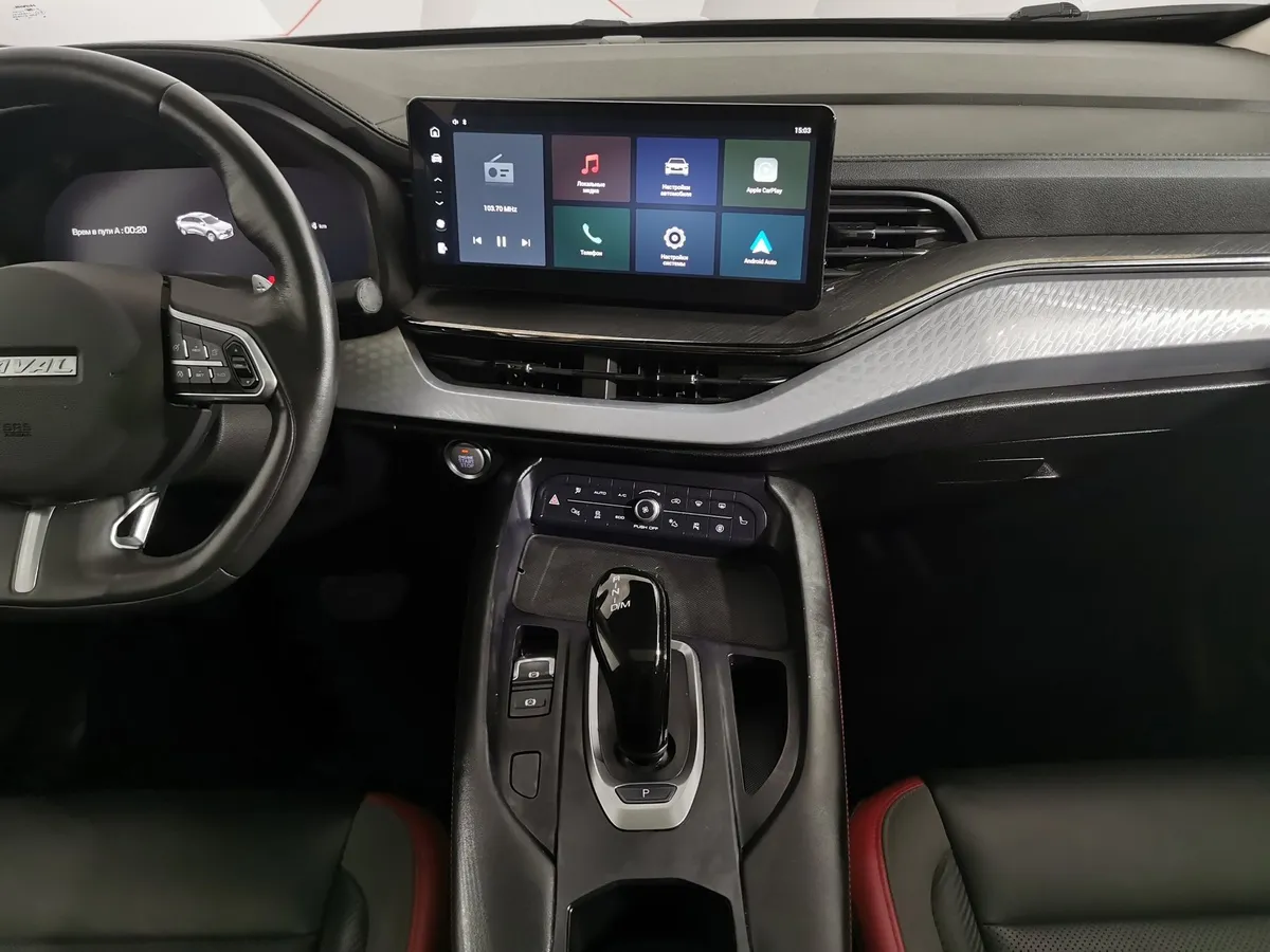 Haval F7x 2.0T AWD 7DCT (190 л.с.) Tech Plus Черный в АВИЛОН. Слайд №14