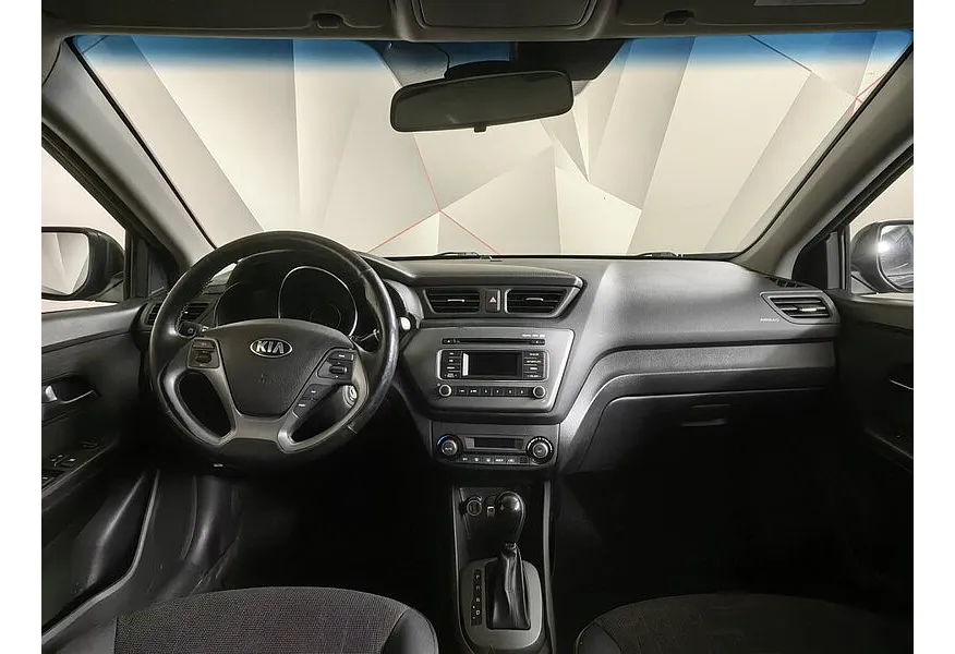 Kia Rio 1.6 AT (123 л.с.) Черный в АВИЛОН. Слайд №13