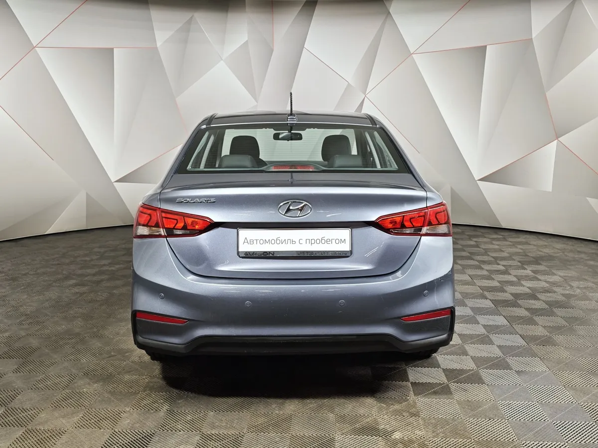Hyundai Solaris 1.4 AT (100 л.с.) Active Plus Серый в АВИЛОН. Слайд №8