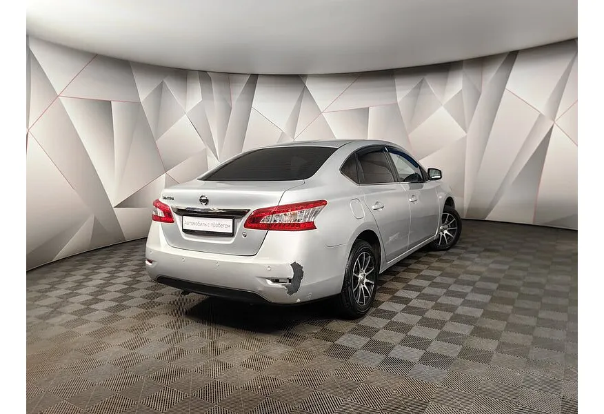 Nissan Sentra 1.6 CVT (117 л.с.) Серебристый в АВИЛОН. Слайд №8