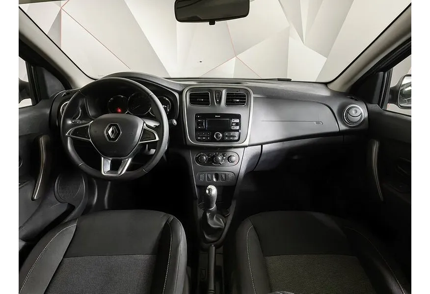 Renault Logan 1.6 MT FWD (82 л.с.) Серый в АВИЛОН. Слайд №12