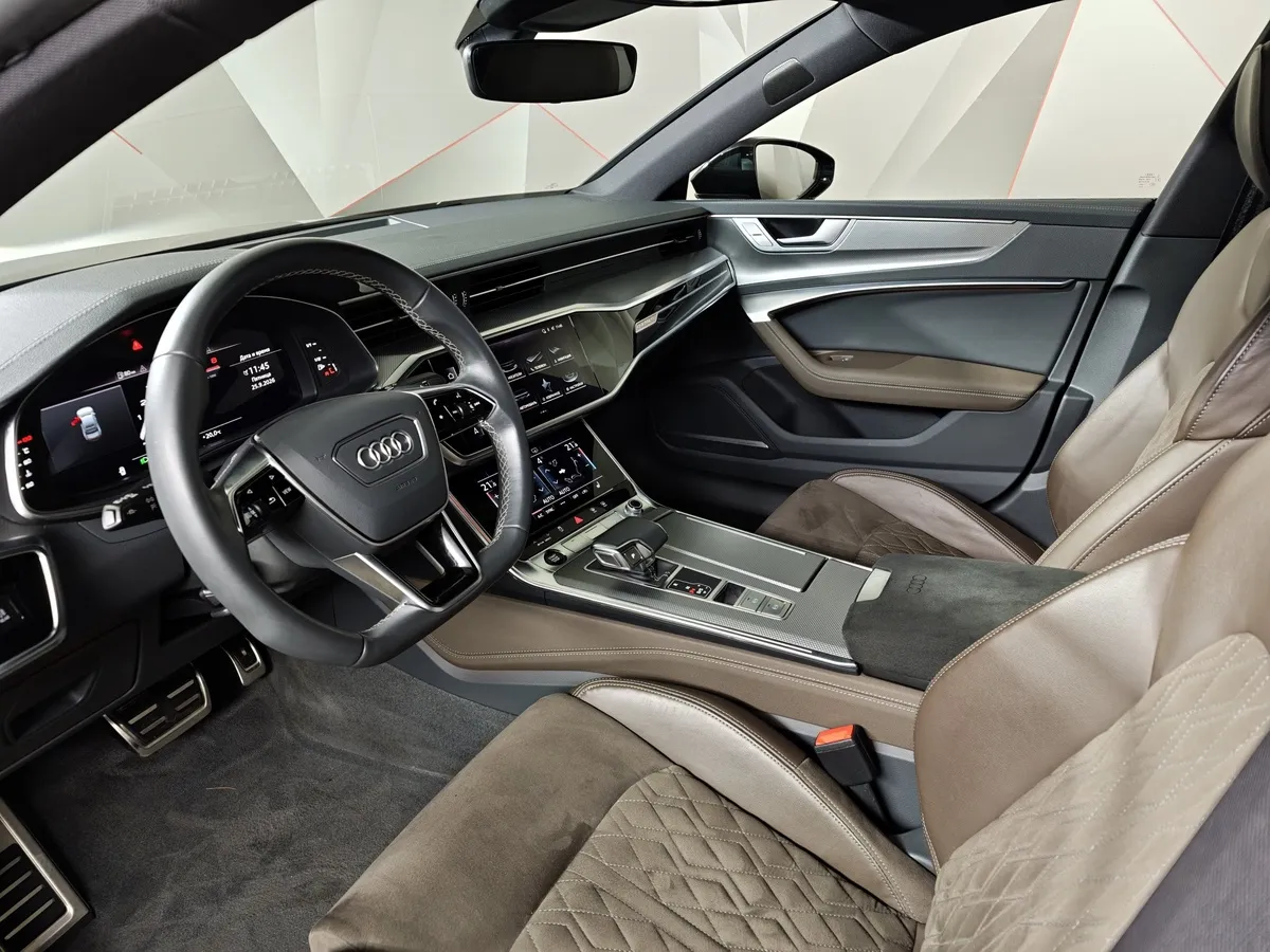 Audi A7 45 TFSI quattro S tronic (245 л.с.) Черный в АВИЛОН. Слайд №19