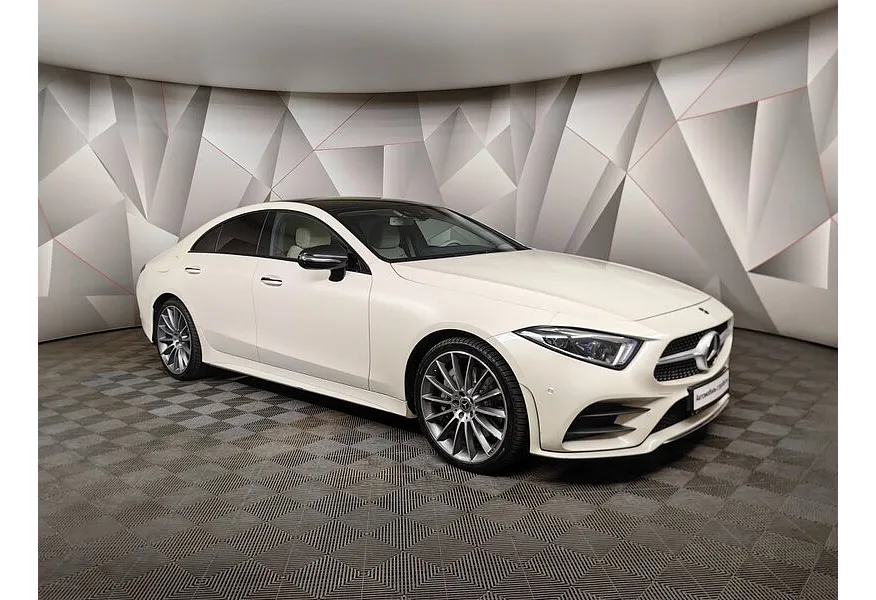 Mercedes-Benz CLS 350 AT 4Matic (299 л.с.) Sport Белый в АВИЛОН. Слайд №3