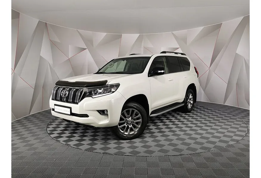 АВИЛОН - Toyota Land Cruiser Prado 2.8 D AT 4WD (5 мест) (177 л.с.) Комфорт Белый - slide 0