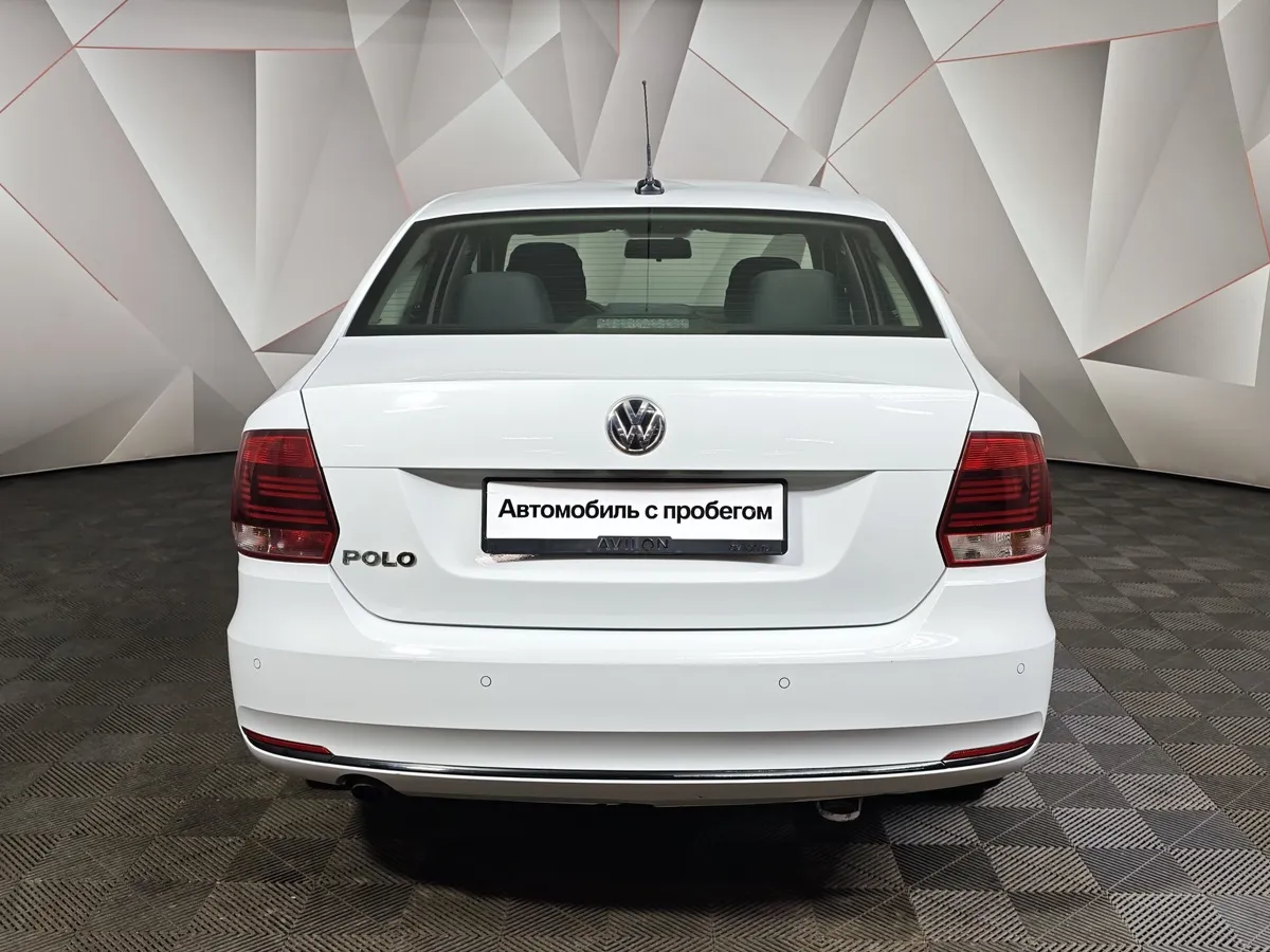 Volkswagen Polo 1.6 Tiptronic (105 л.с.) Comfortline Белый в АВИЛОН. Слайд №8