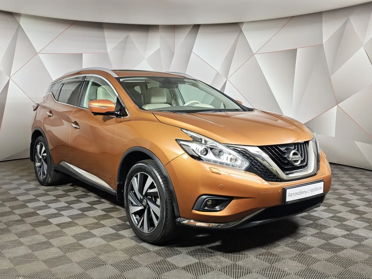 Nissan Murano 3.5 Xtronic AWD (249 л.с.) Оранжевый в АВИЛОН. Слайд №3