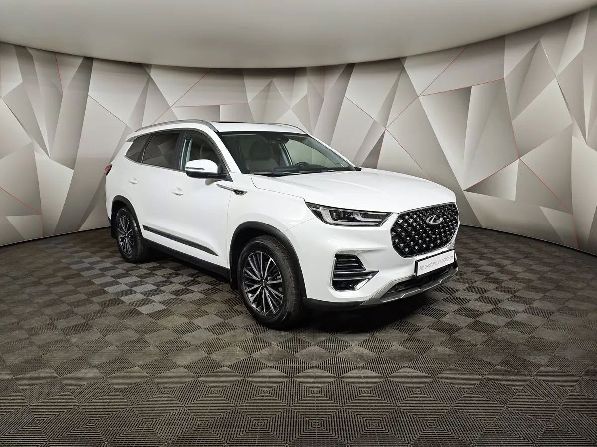 Chery Tiggo 8 Pro 1.6 TGDI DCT7 (186 л.с.) Highline (пакет Ultimate) Белый в АВИЛОН. Слайд №3