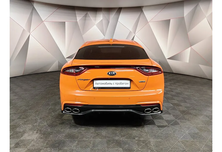 Kia Stinger 2.0 AT AWD (197 л.с.) Luxe Оранжевый в АВИЛОН. Слайд №8