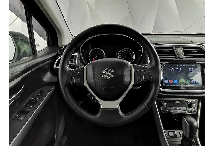 Suzuki SX4 1.4 Turbo AT 4WD (140 л.с.) GLX Серебристый в АВИЛОН. Слайд №20