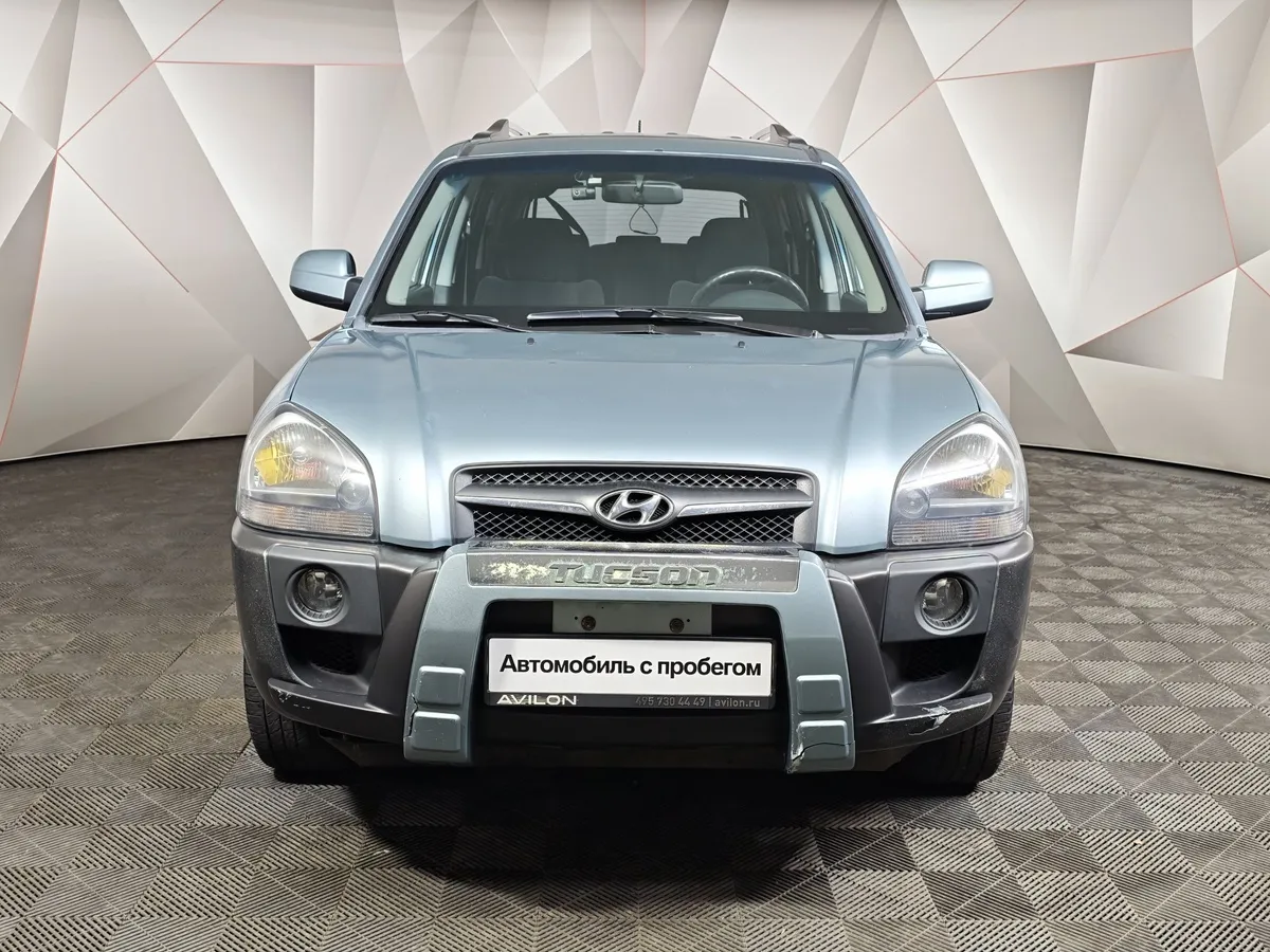 Hyundai Tucson 2.0 CRDI AT 2WD (112 л.с.) Голубой в АВИЛОН. Слайд №7