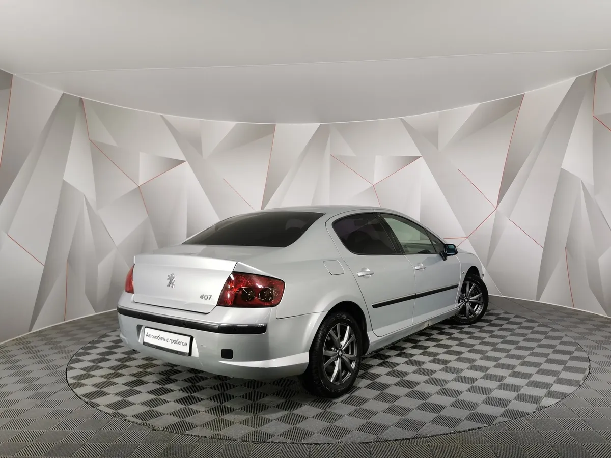 Peugeot 407 2.0 AT (136 л.с.) Серебристый в АВИЛОН. Слайд №2