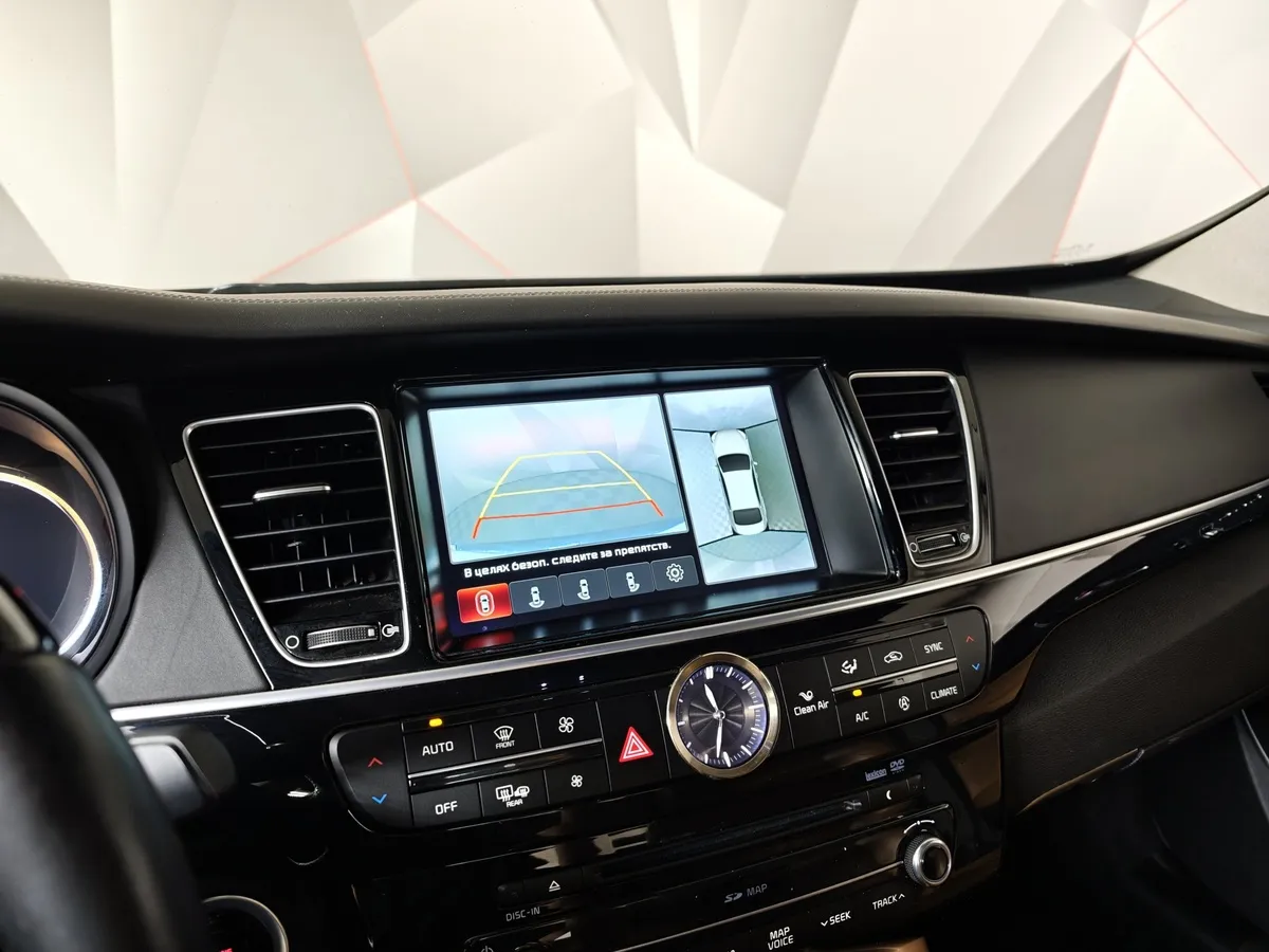 Kia Quoris 3.8 AT (334 л.с.) Premium Черный в АВИЛОН. Слайд №24