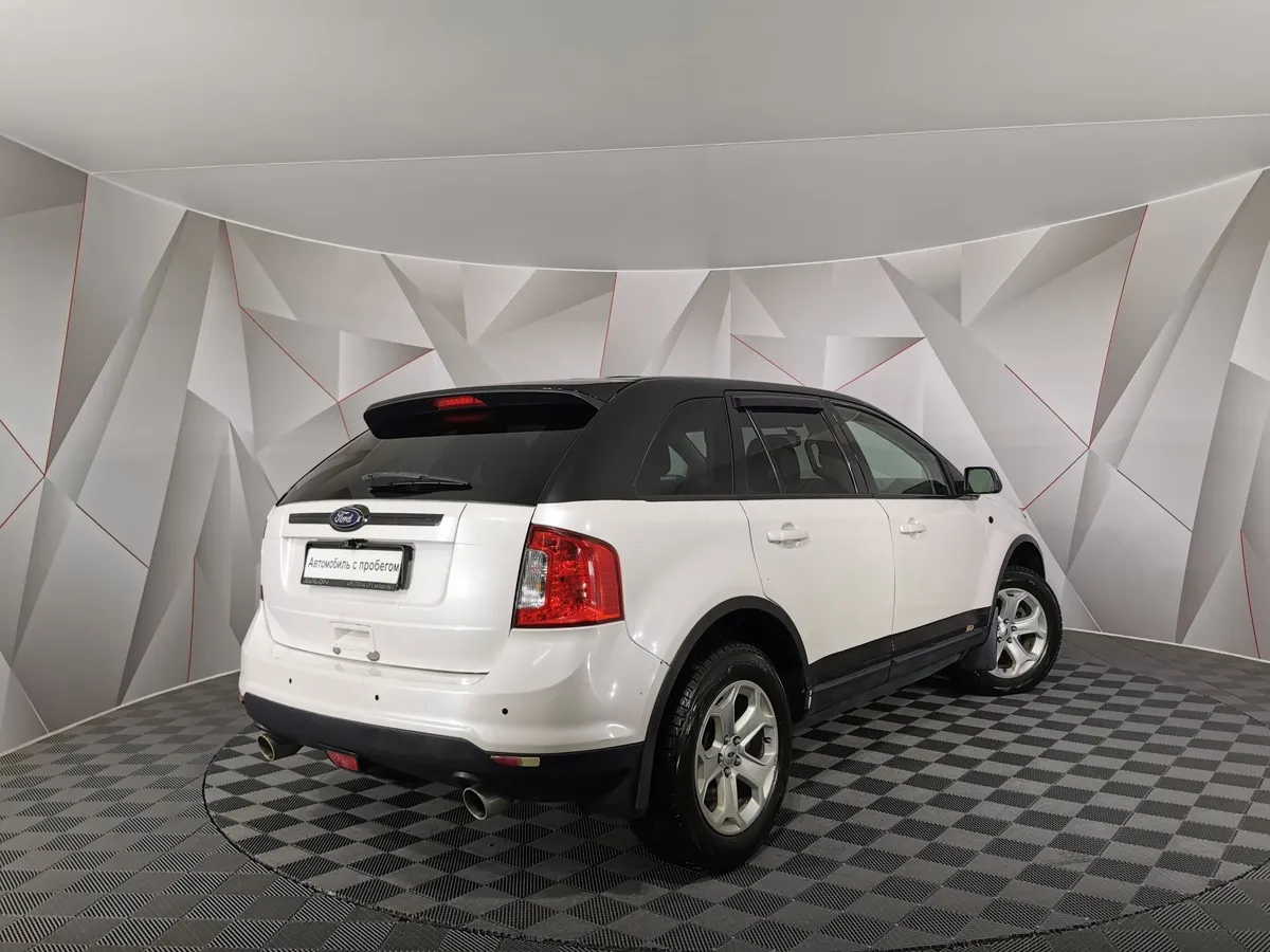 Ford Edge 3.5 AT AWD (288 л.с.) Белый в АВИЛОН. Слайд №2